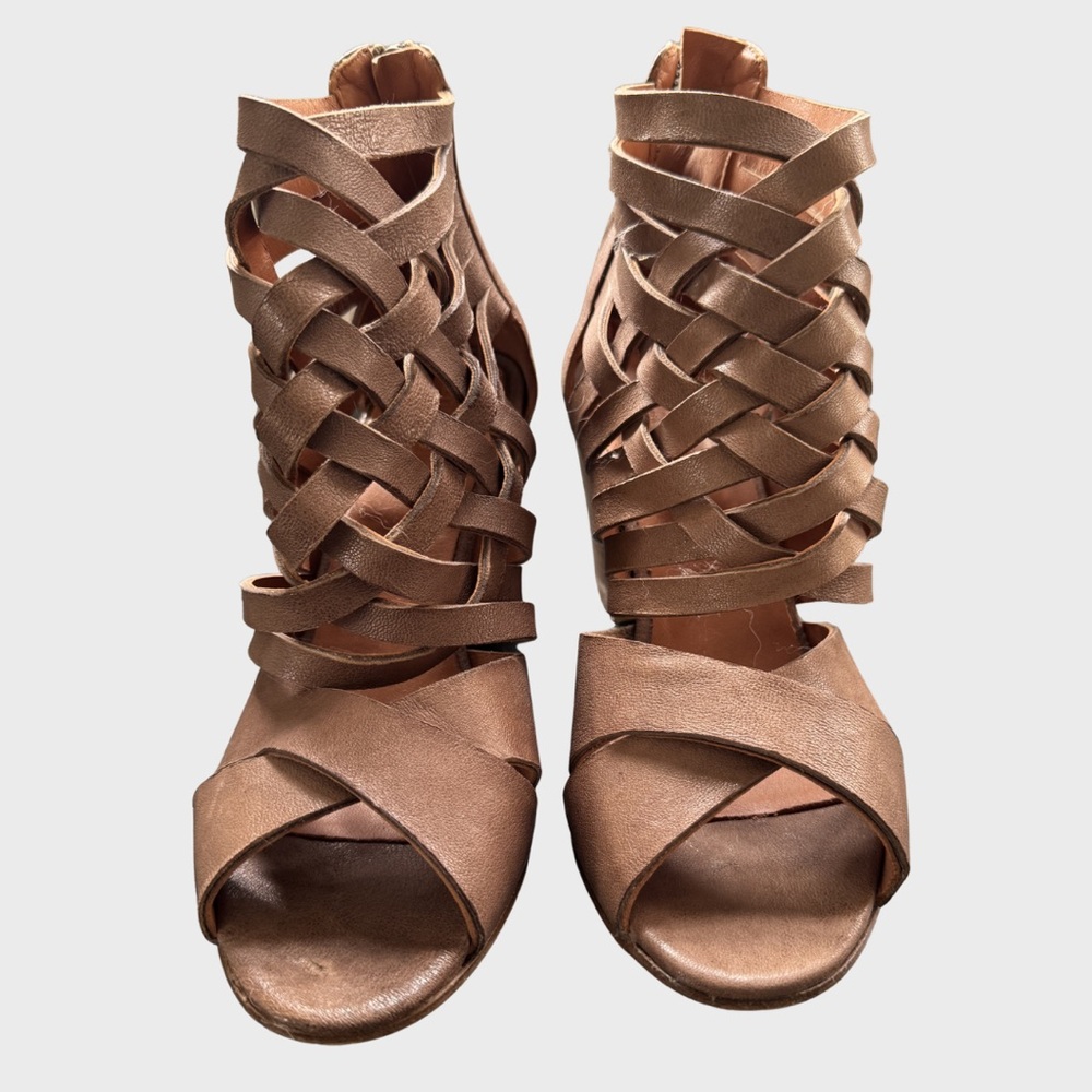Sundance Strappy Leather Sandals